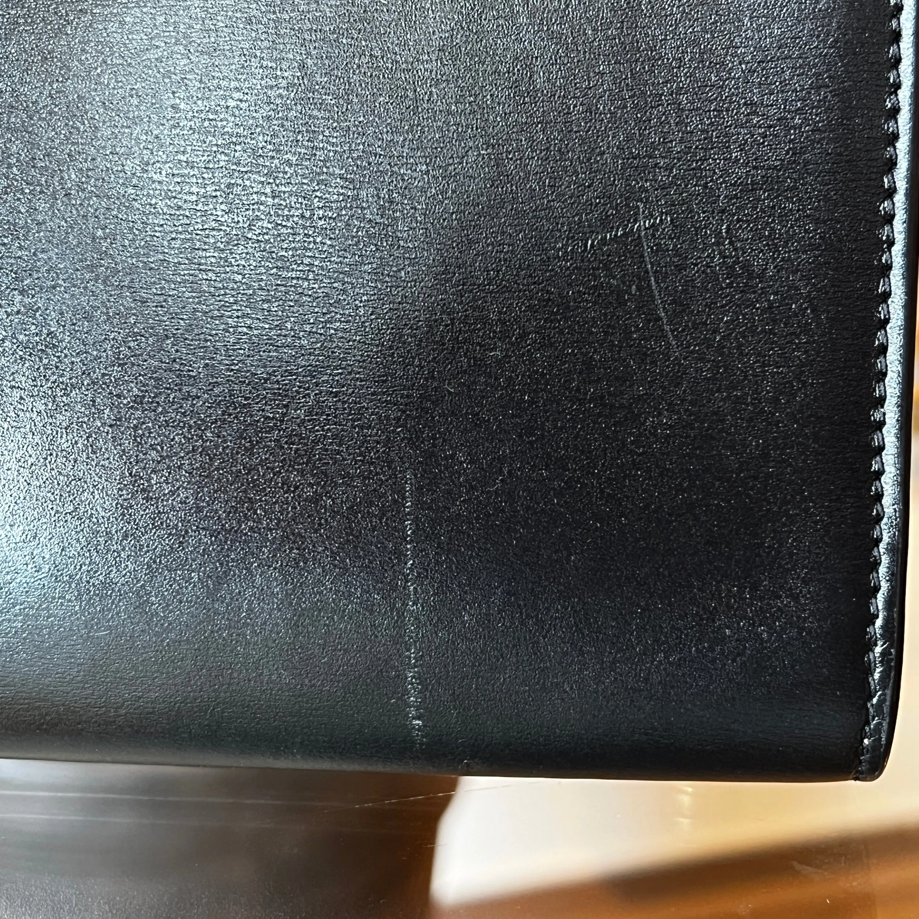 SAINT LAURENT Calfskin Black Small Sac De Jour Satchel