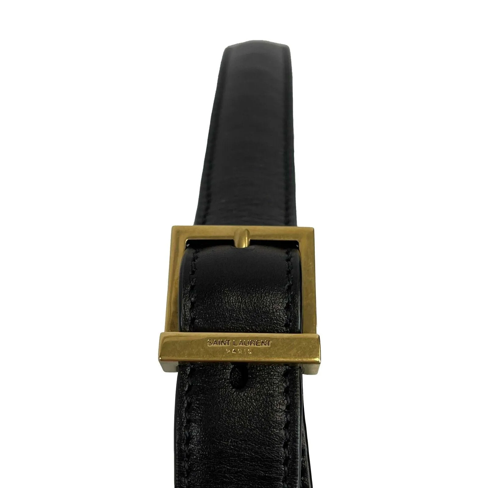 Saint Laurent - YSL - Le 5 À 7 Hobo Bag in Black Smooth Leather - Shoulder Bag