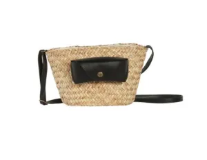 SALE SMALL TRENDY BASKET WITH COLORFUL GLASSES HOLDER - LUNETTA BLACK