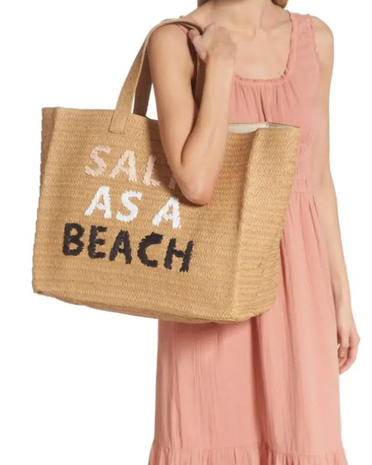 Salty As A Beach Tote Bag