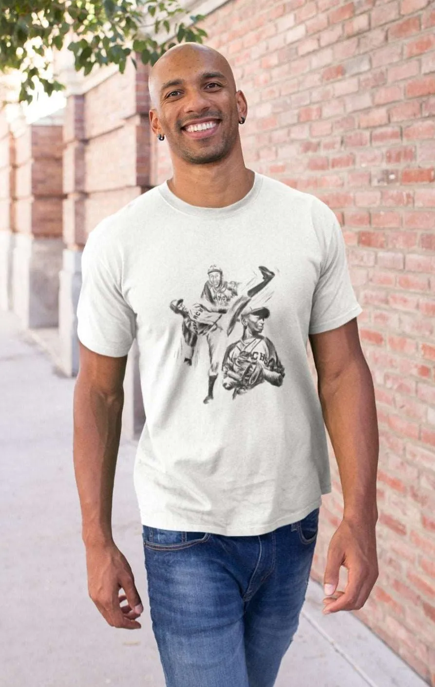 Satchel Paige | Sketch | Unisex  T-Shirt