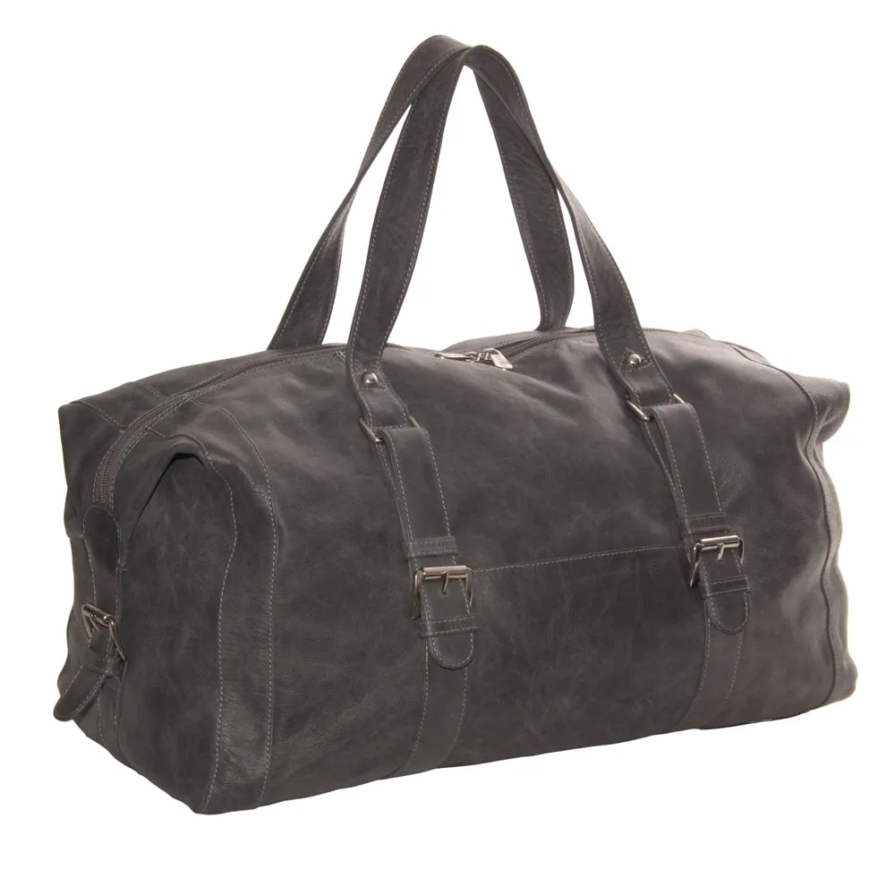 SATCHEL WITH BUCKLES