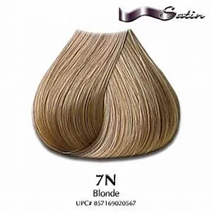 Satin hair color Nutural 10N Ultra Light Blonde Cover Gray 3oz