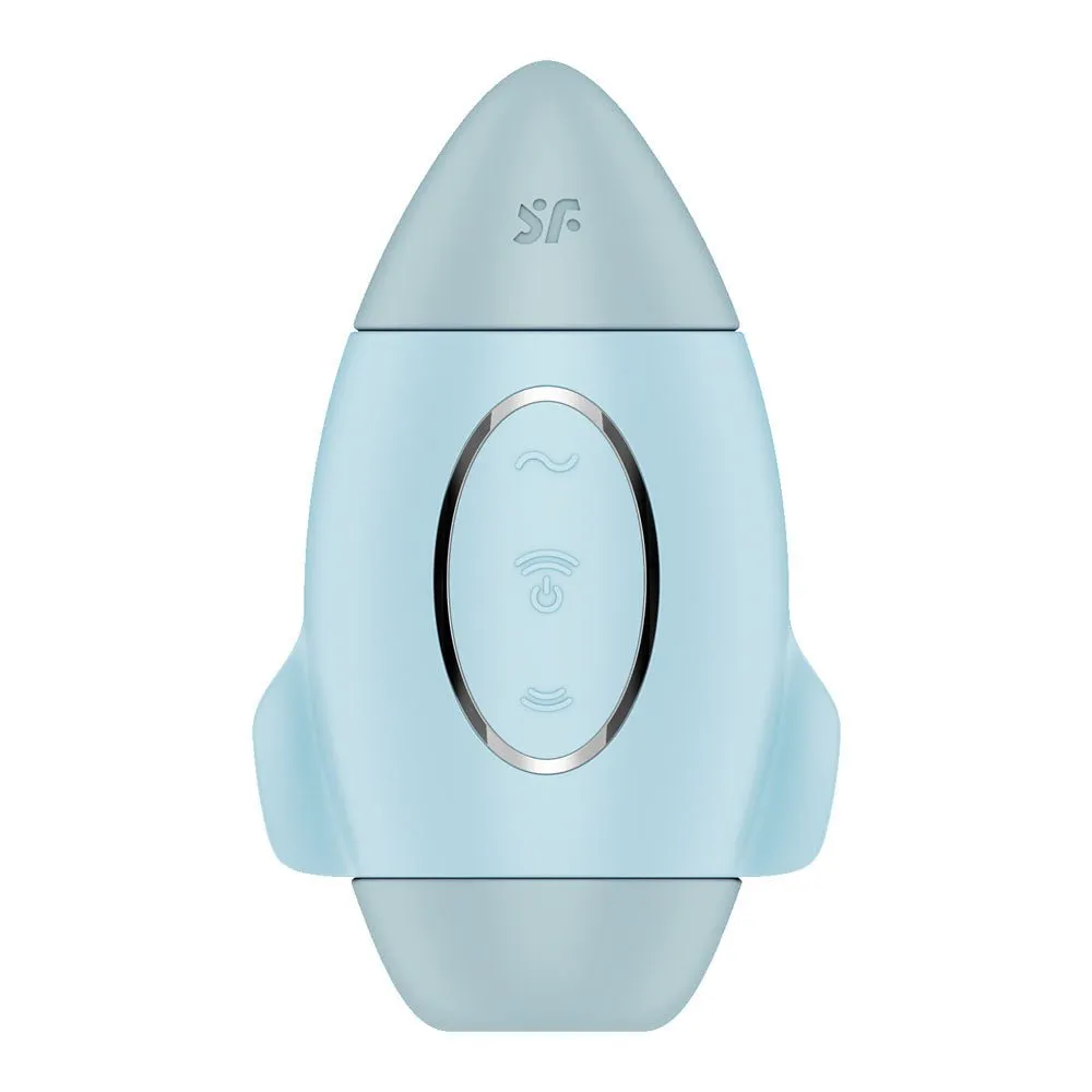 Satisfyer Mission Control - Vibrating Air Pulse Stimulator - Blue