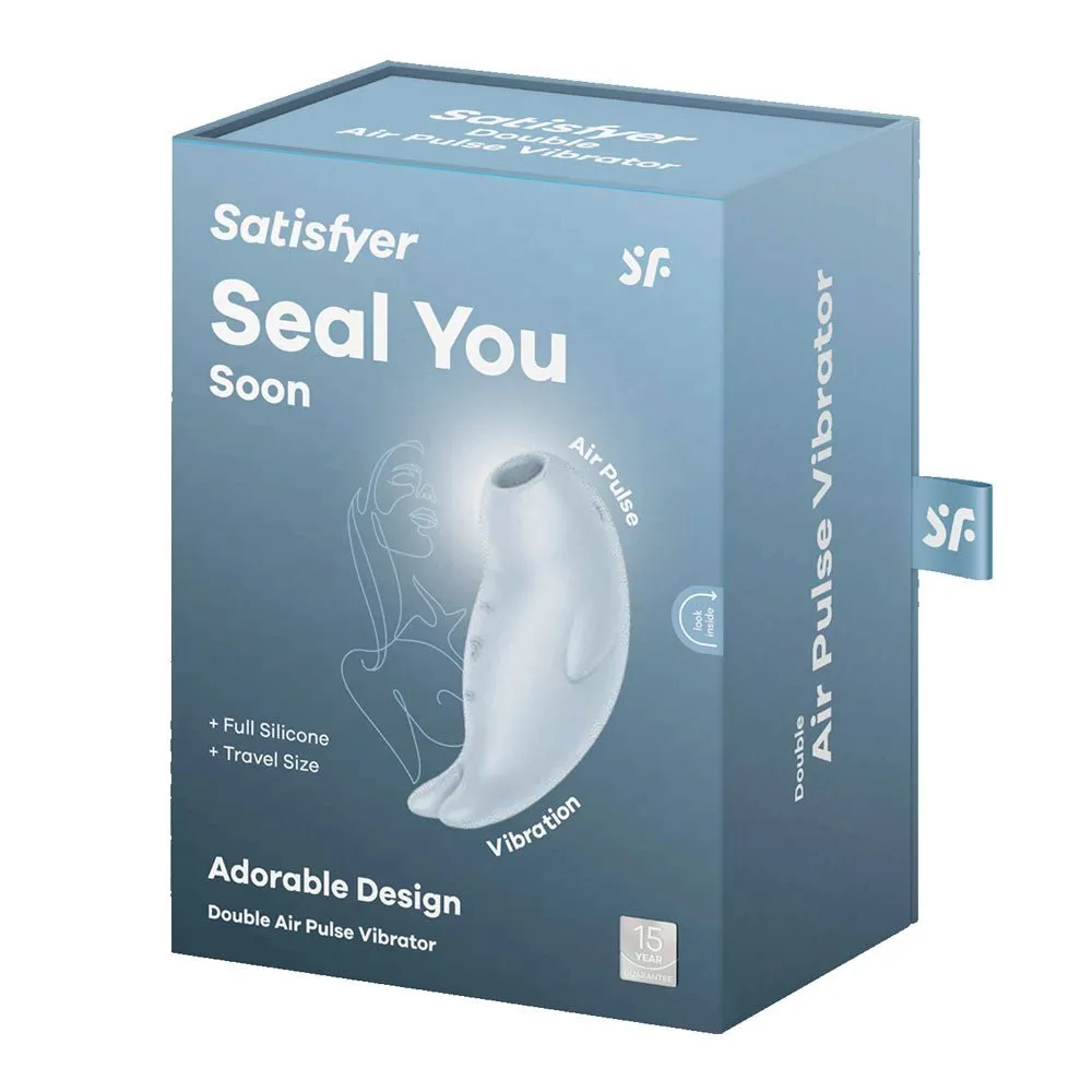 Satisfyer Seal You Soon - Air Pulse Stimulator  - Baby Blue