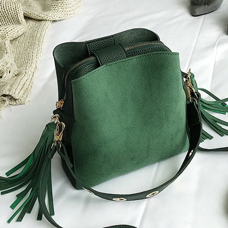 Savannah Suede Crossbody