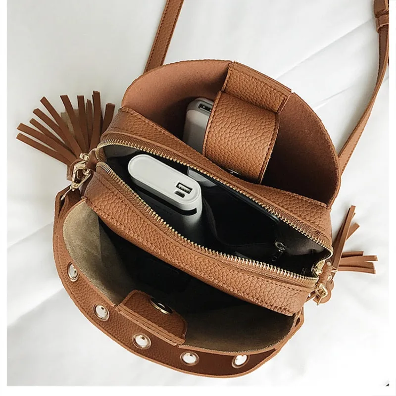 Savannah Suede Crossbody