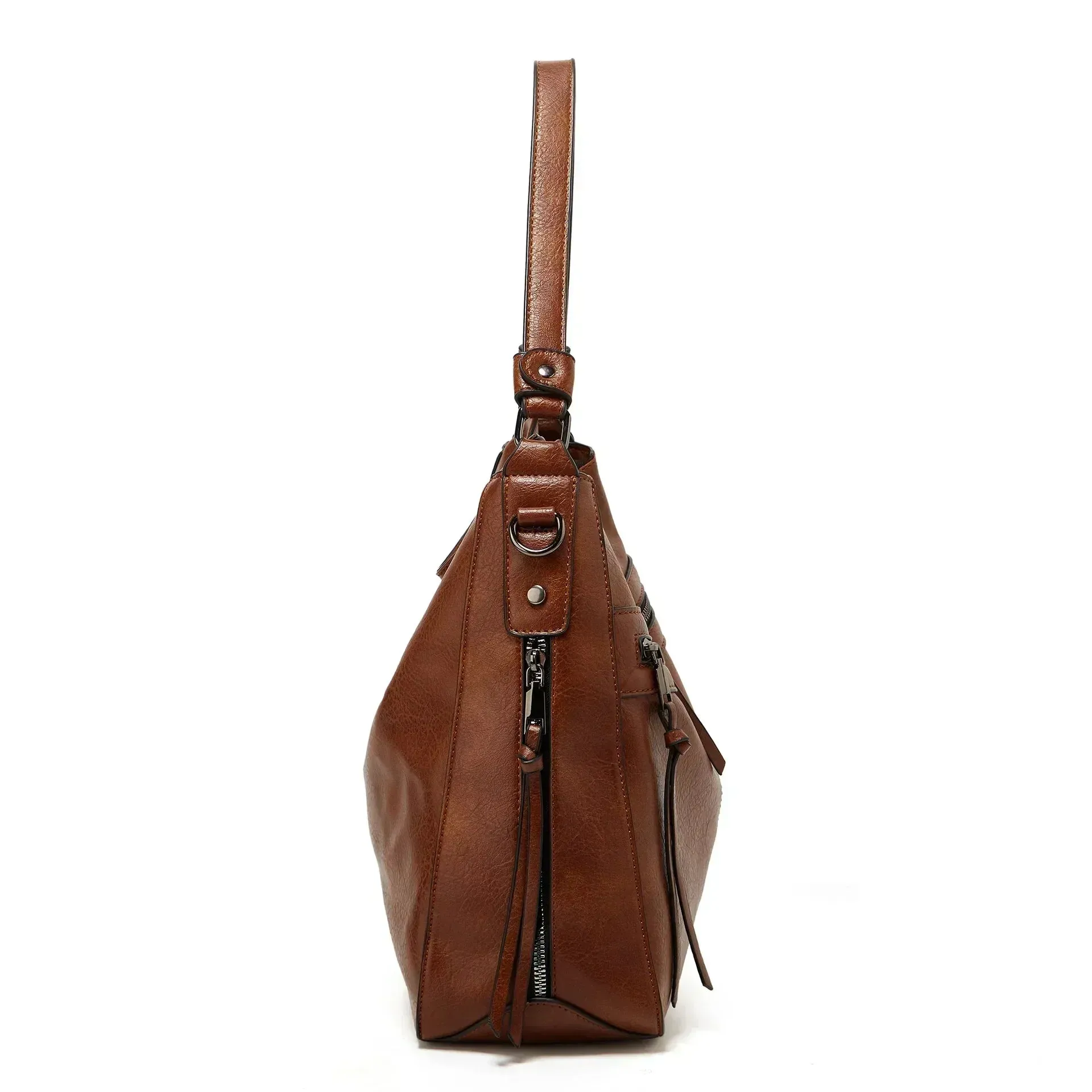 Selena™ | Leather Hobo Bag