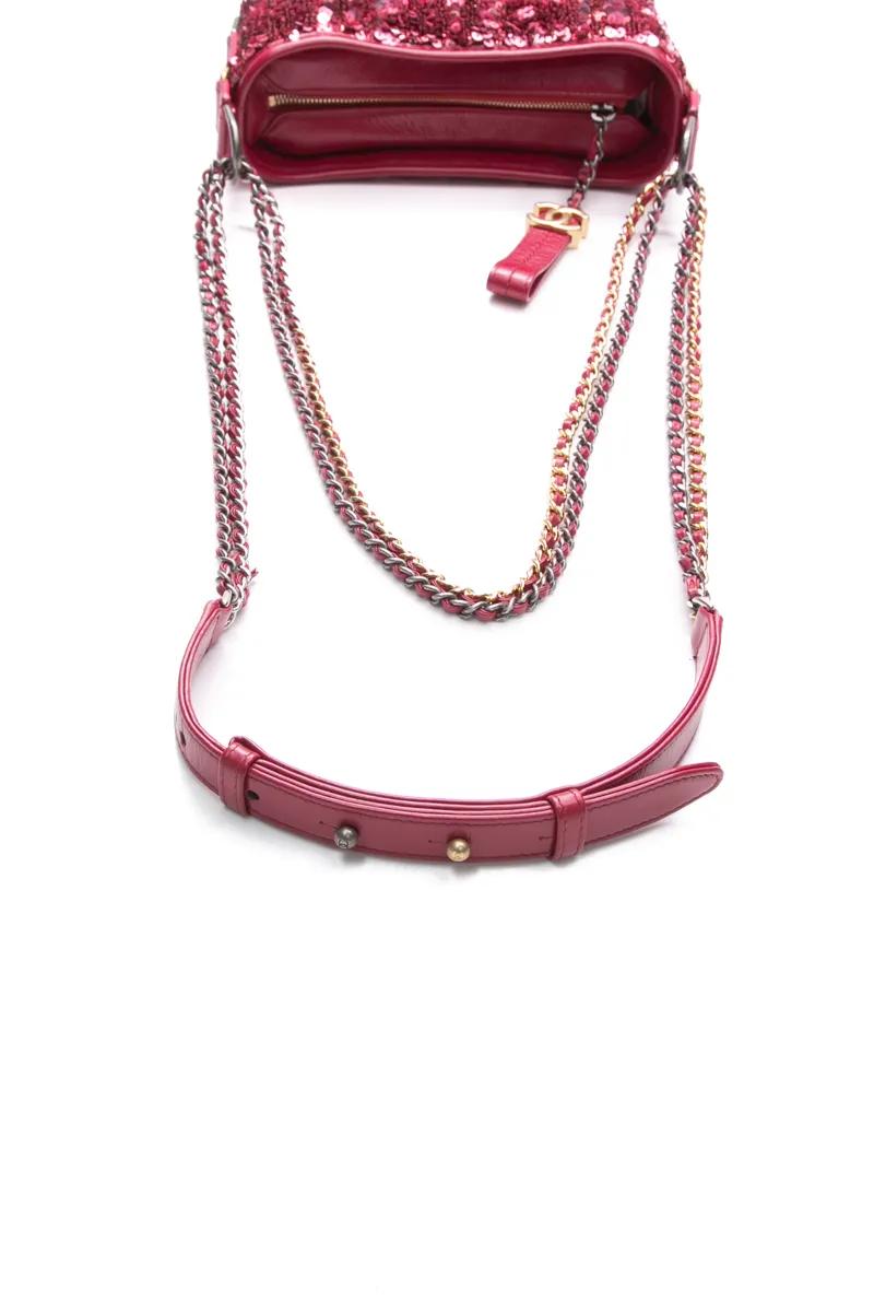 Sequin Gabrielle Small Hobo Bag