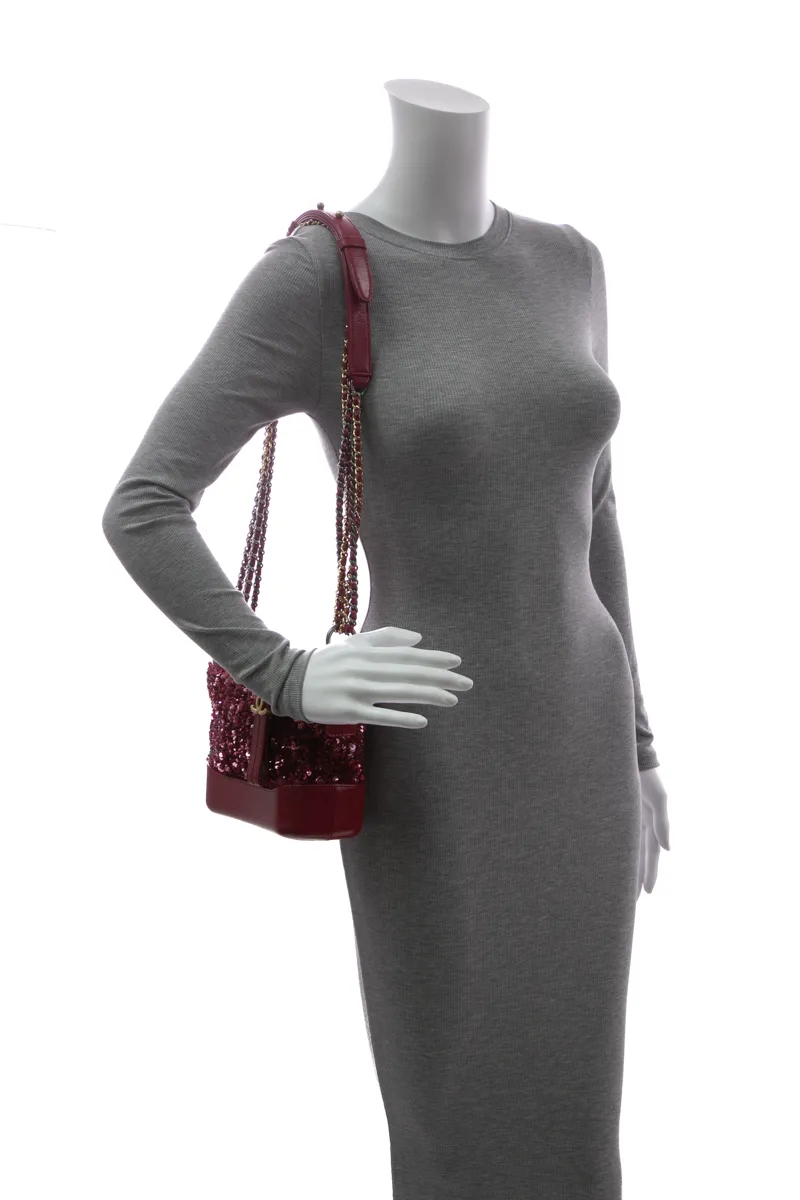 Sequin Gabrielle Small Hobo Bag