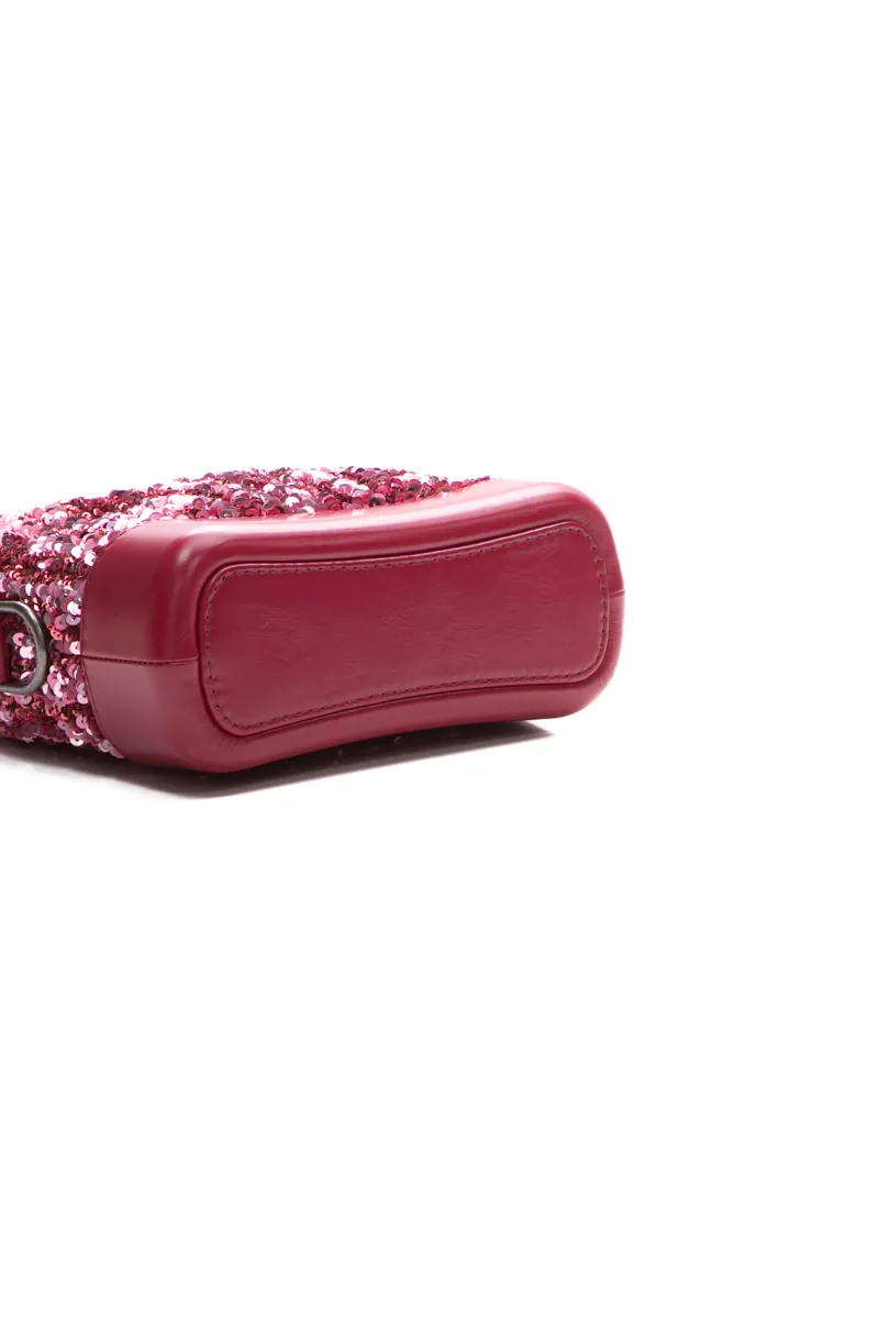Sequin Gabrielle Small Hobo Bag