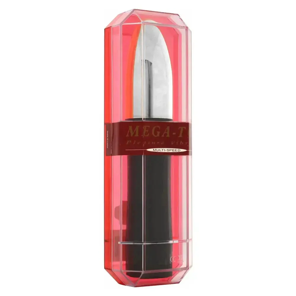 Seven Creations Silver and Black Multi Speed Bullet Vibrator