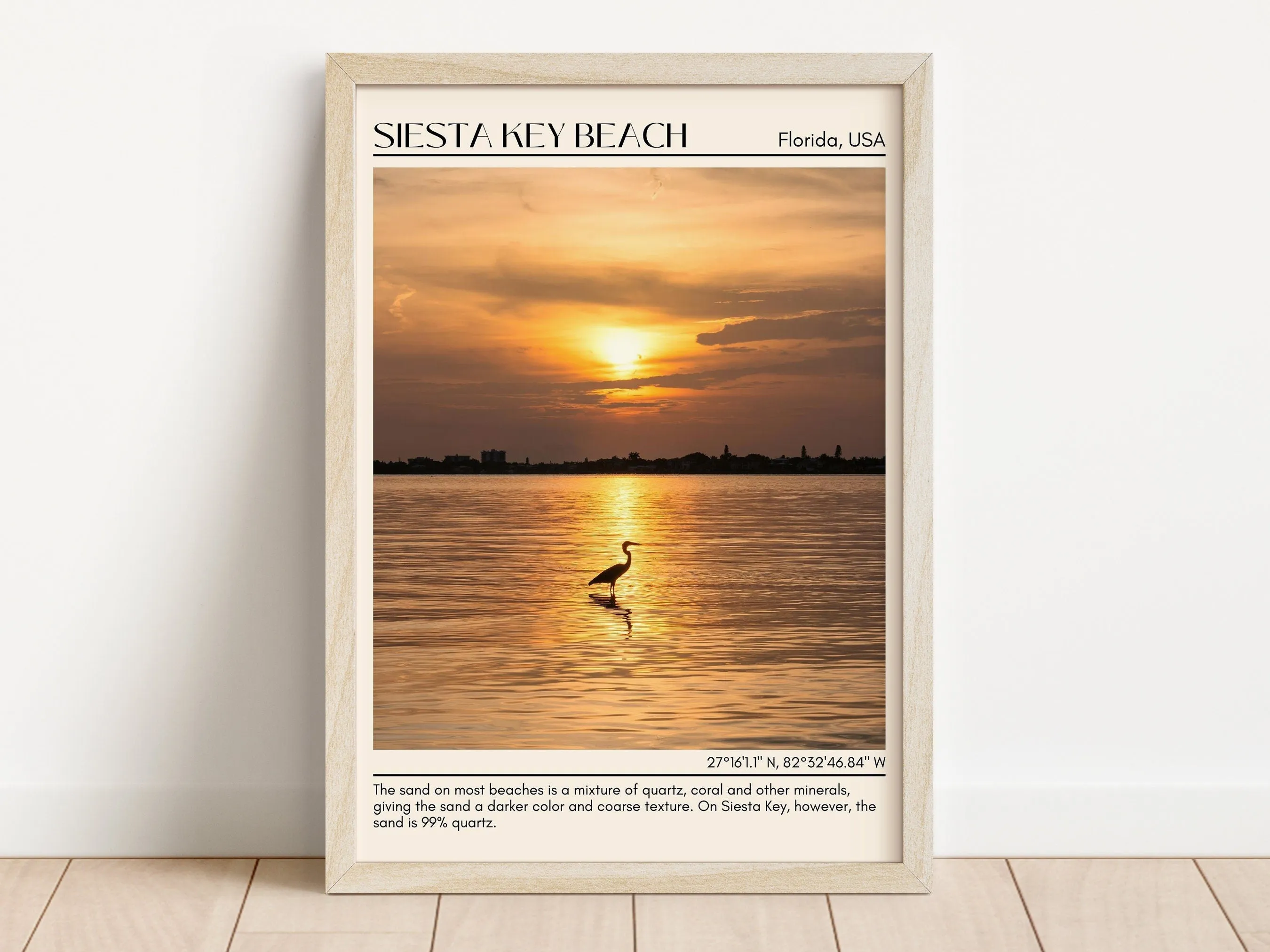 Siesta Key Beach Wall Canvas, USA
