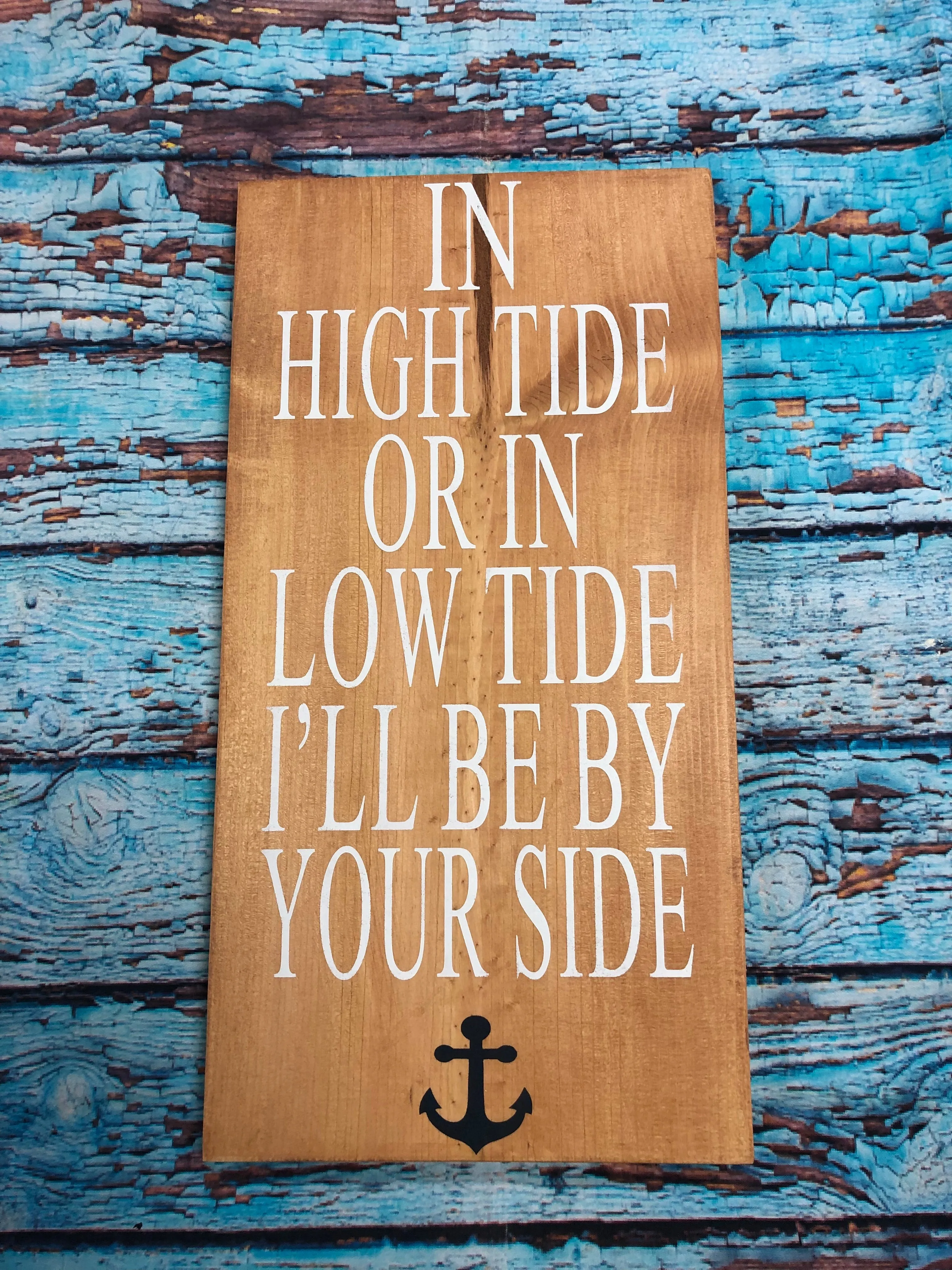SIGN DESIGN - High Tide