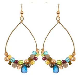 Signature Anna Gemstone Hoop Earrings