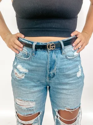 Skinny Fashion Belts