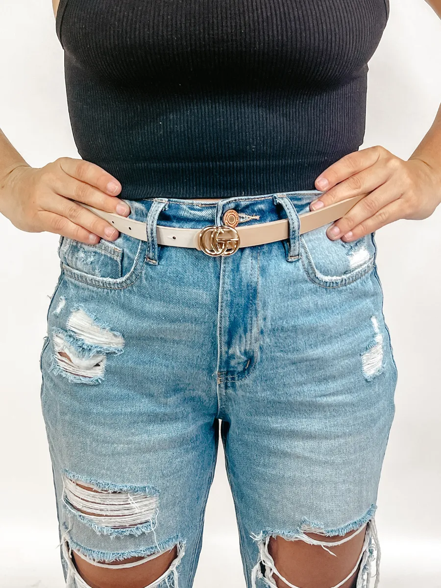 Skinny Fashion Belts