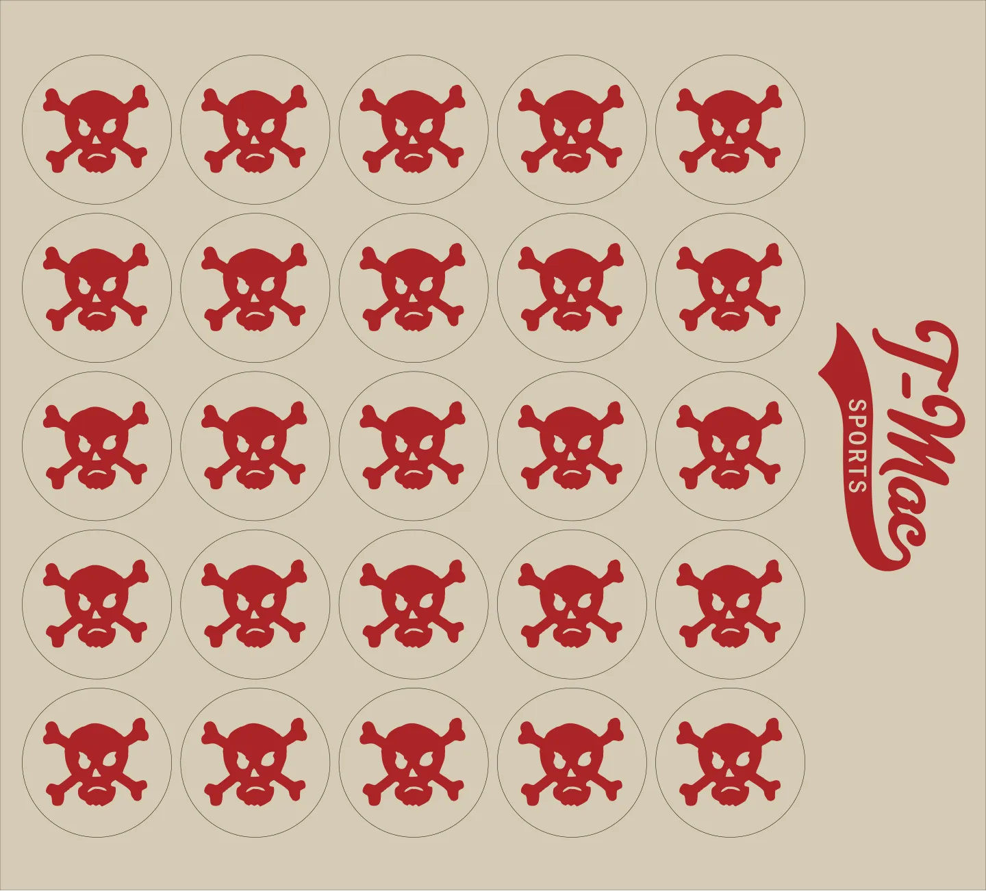 Skull Mini Award Decals