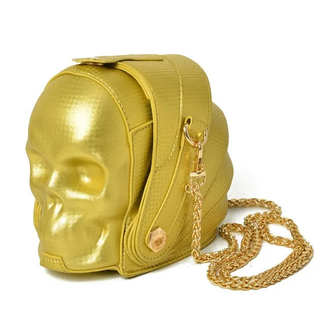 Skull Shoulder Handbag