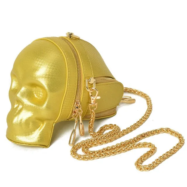 Skull Shoulder Handbag
