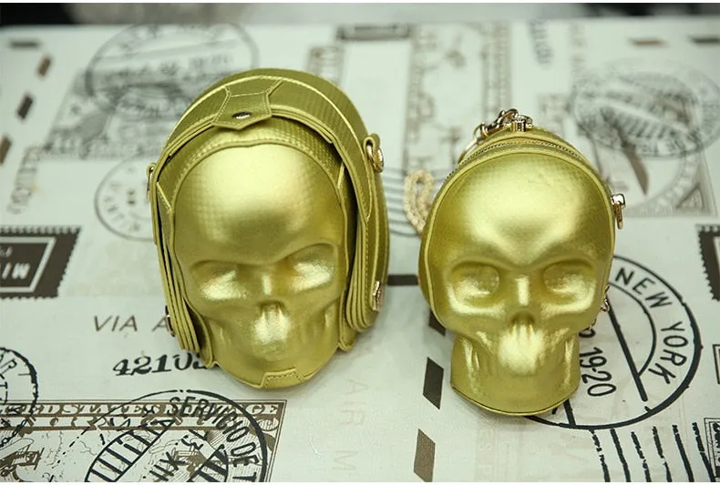 Skull Shoulder Handbag