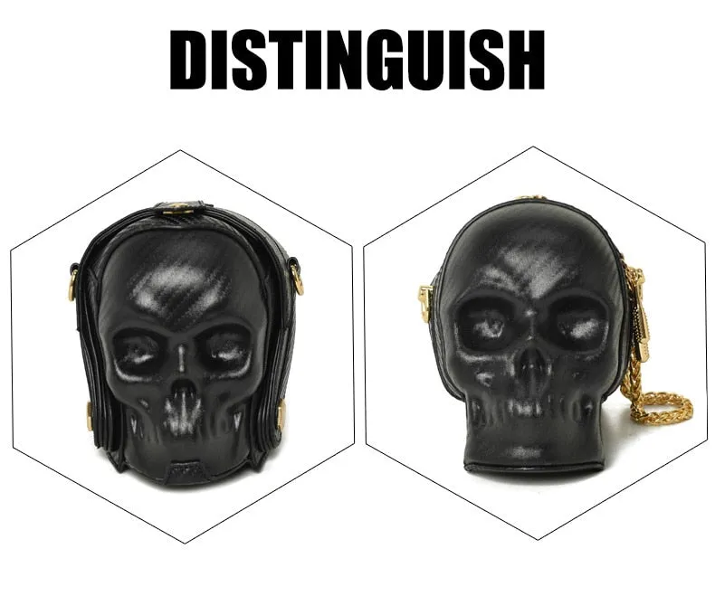 Skull Shoulder Handbag