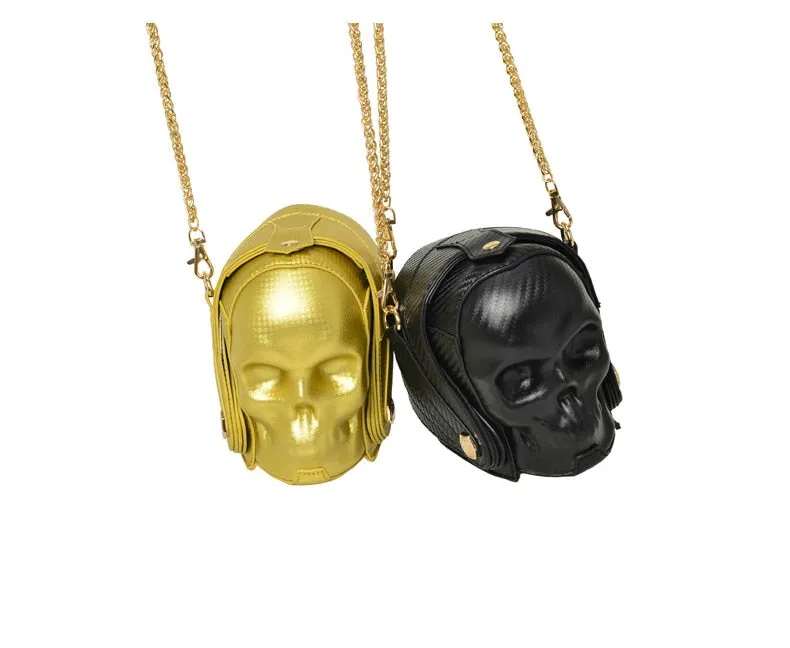 Skull Shoulder Handbag
