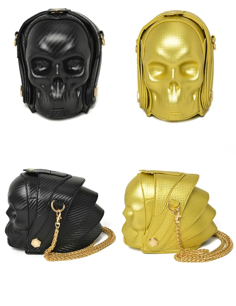 Skull Shoulder Handbag