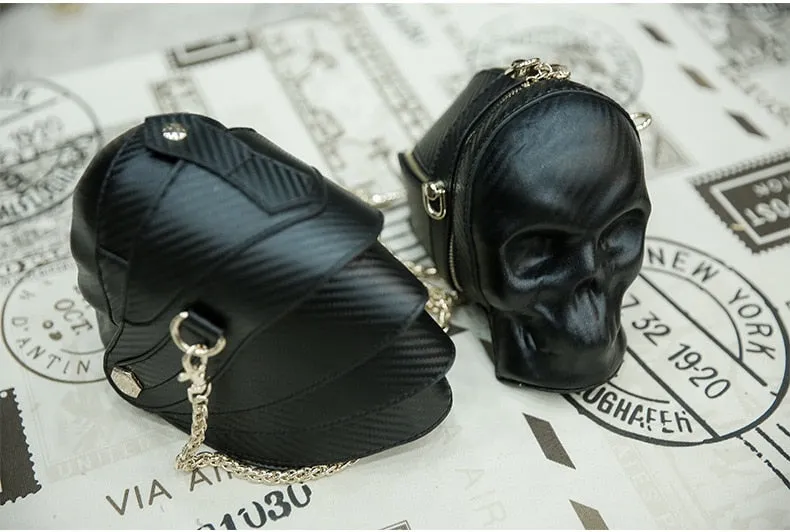 Skull Shoulder Handbag