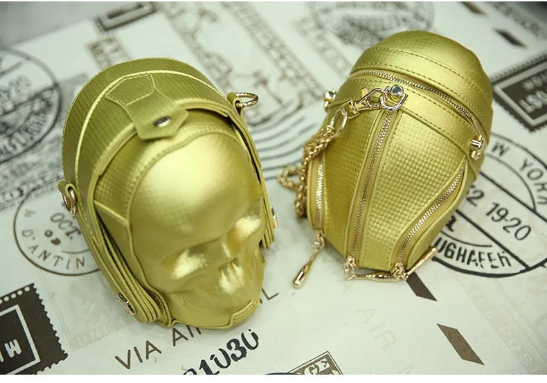 Skull Shoulder Handbag
