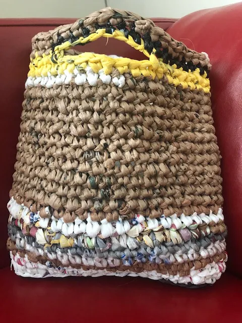Small Recycled Plastic Handbag