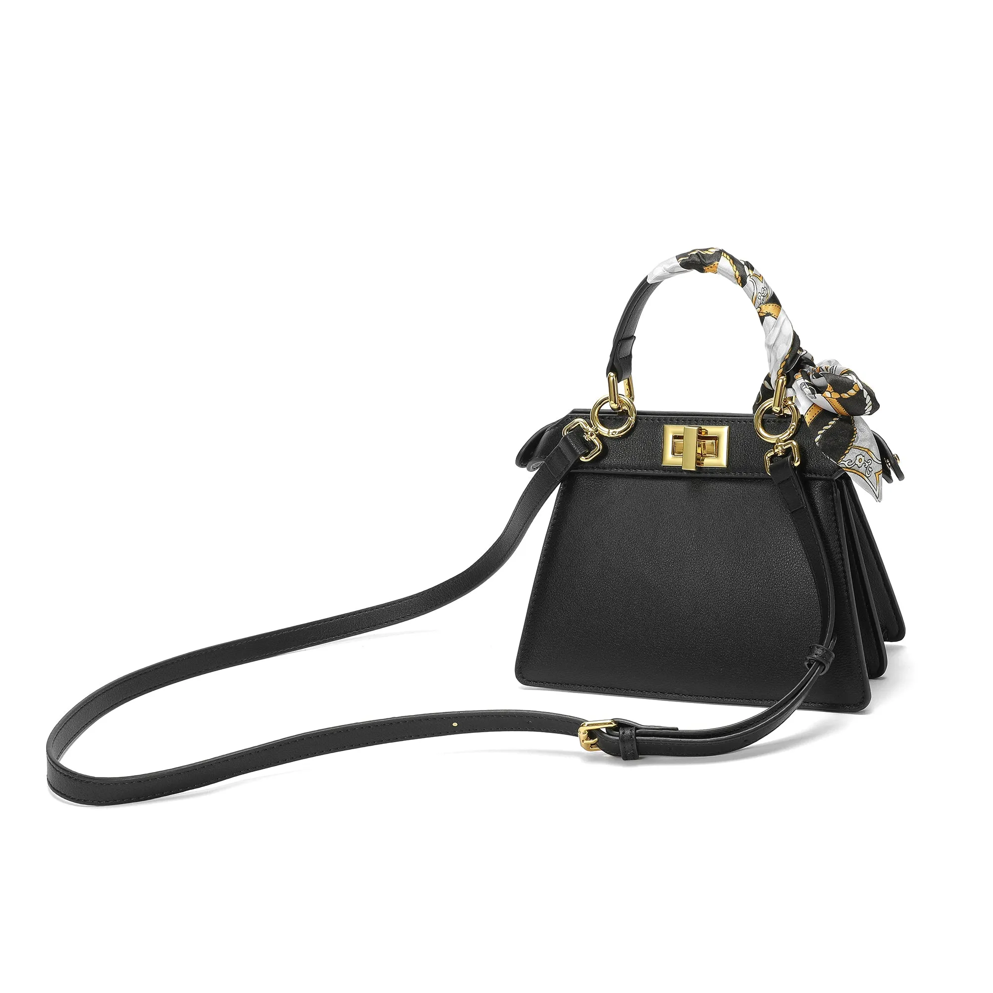 Small Satchel/Shoulder Nappa Leather Bag