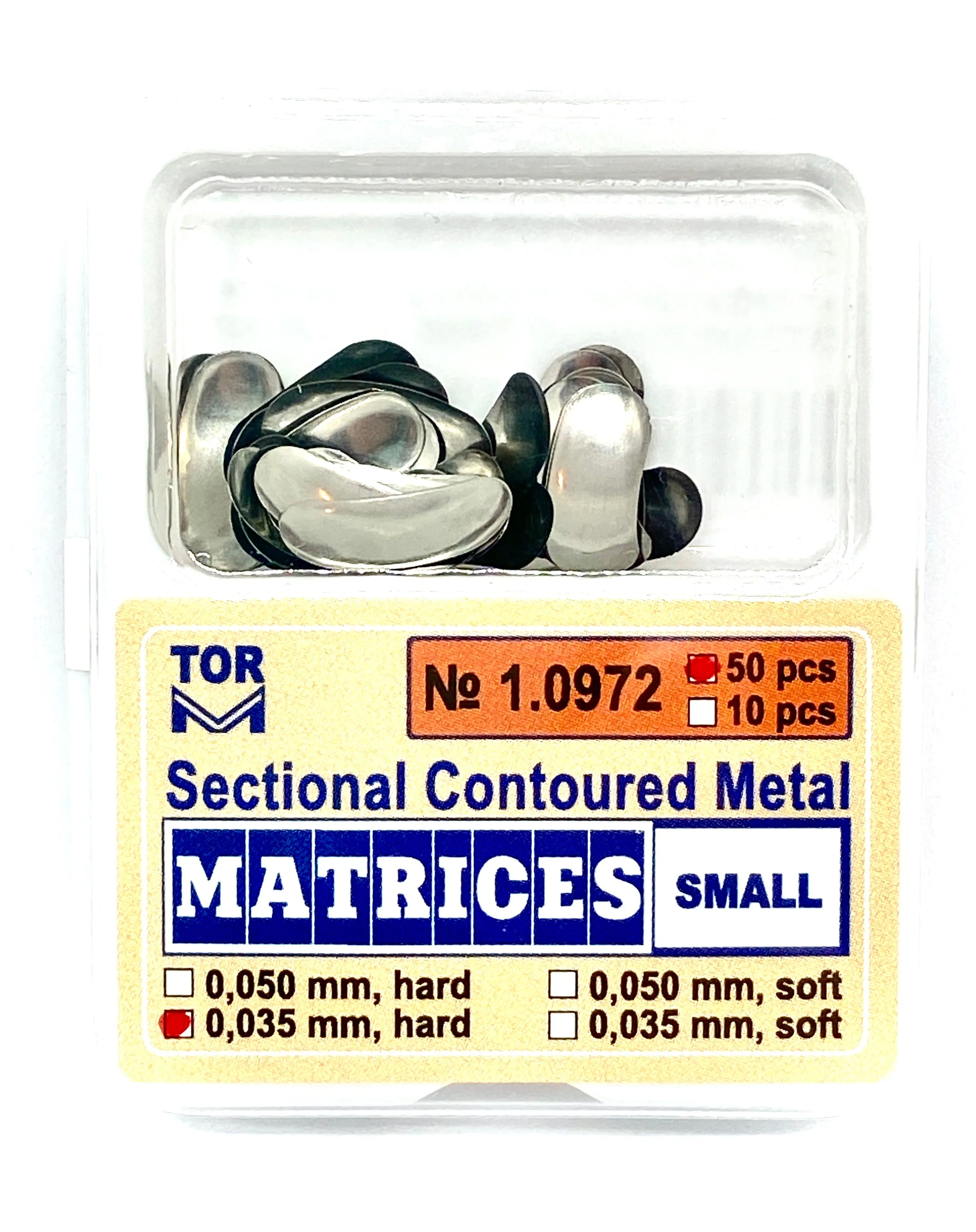 Small Sectional Contoured Matrices 50pcs