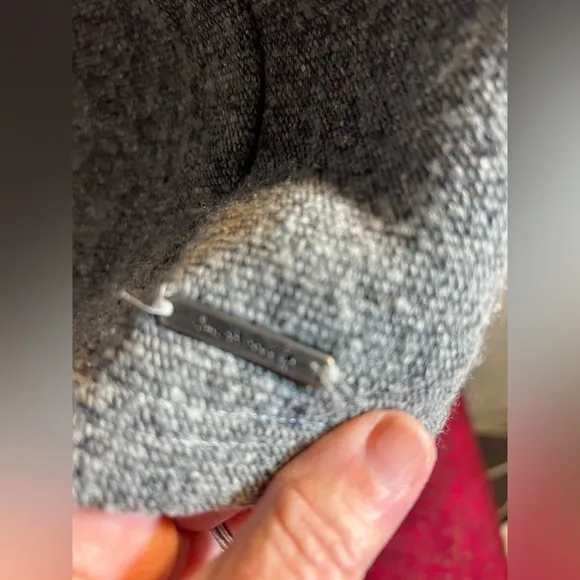 Smartwool Gray Wool Blend Sweater Jacket grey w/ shawl collar, quality&amp; warmth.