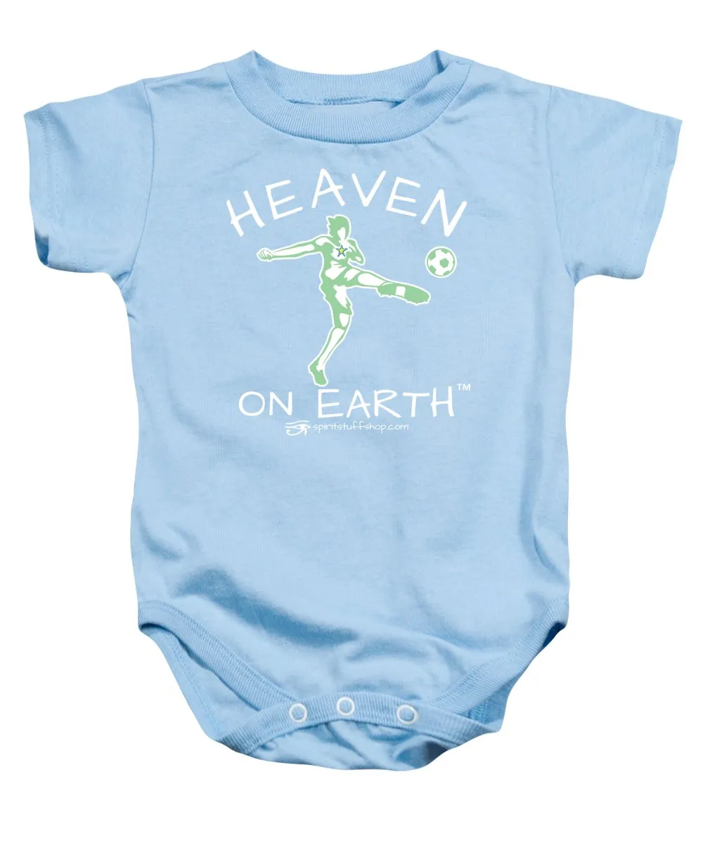 Soccer Heaven On Earth - Baby Onesie