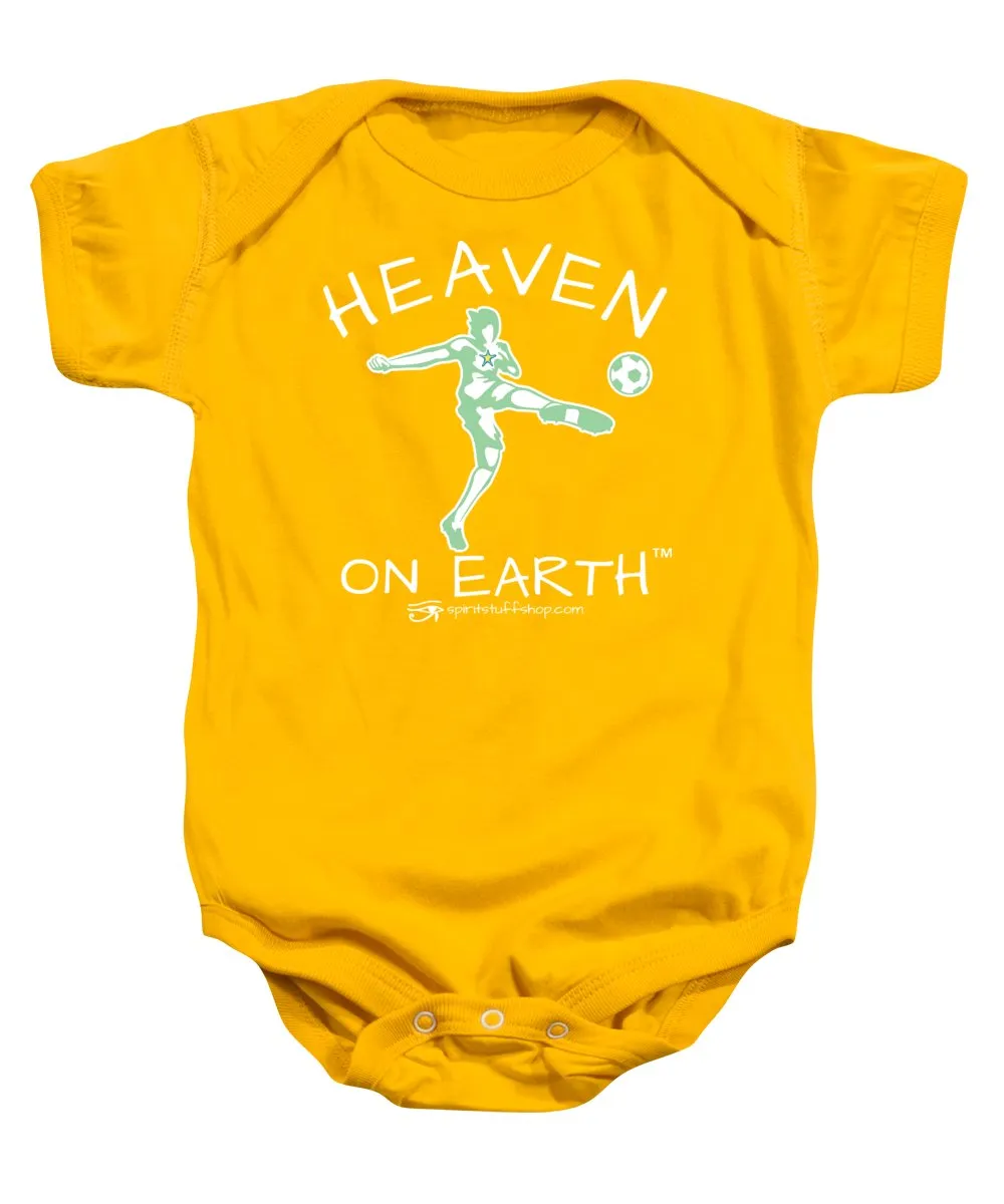 Soccer Heaven On Earth - Baby Onesie