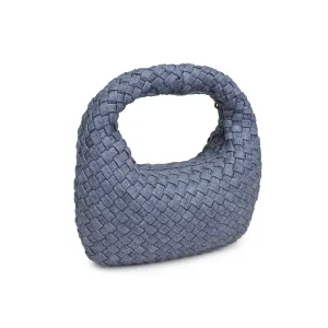 Sol and Selene - Small Woven Neoprene Hobo (Dark Denim)