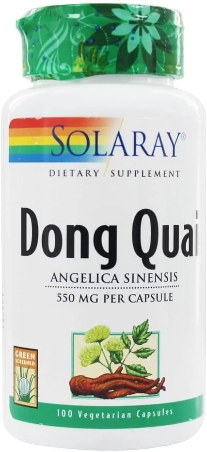 Solaray Dong Quai -- 550 Mg - 100 Capsules