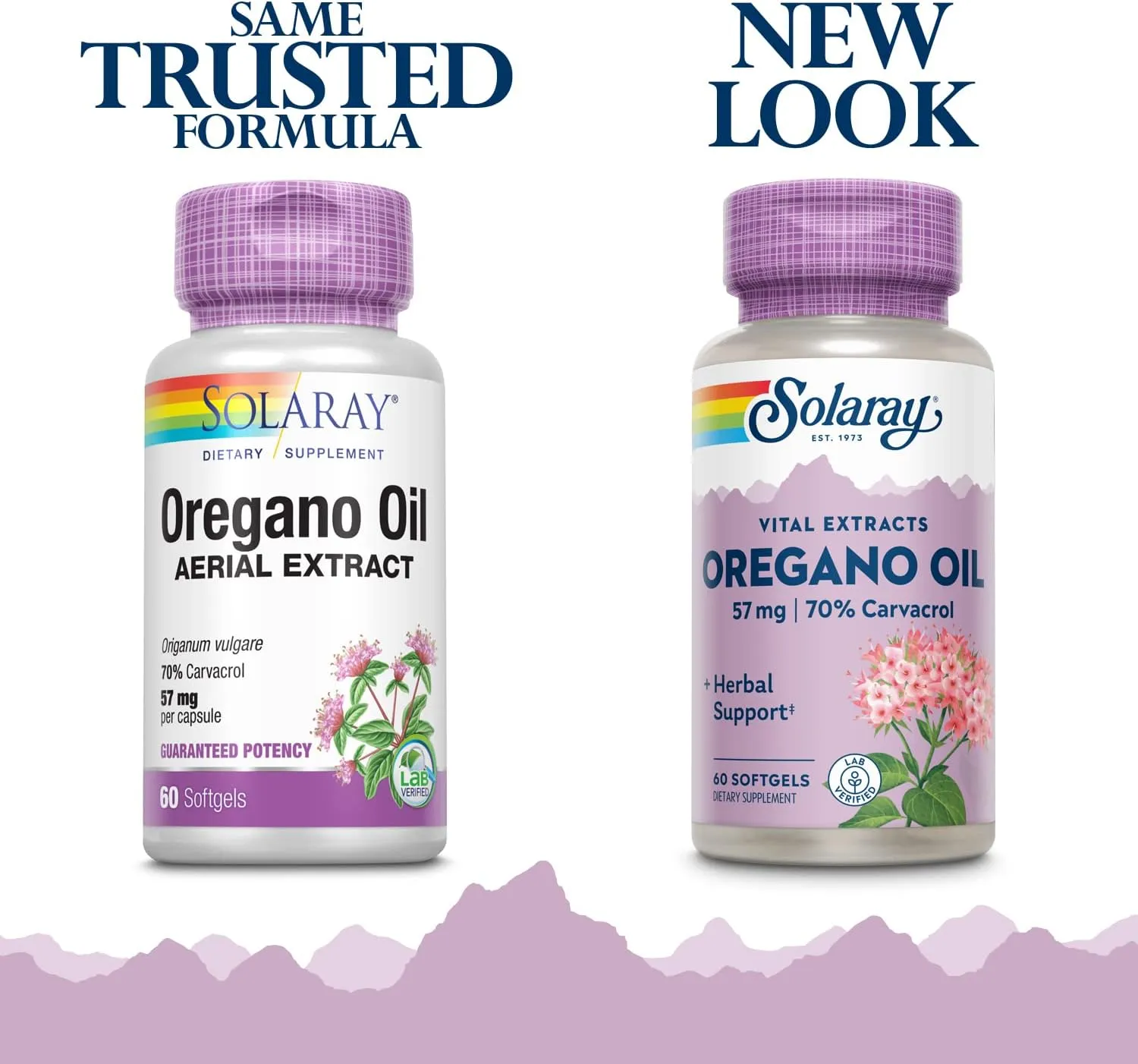 Solaray Oregano Oil 70% Carvacrol Supplement | 60 Count