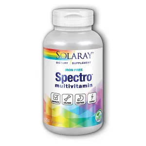 Solaray Spectro Multi-Vitamin, Iron-Free 250ct