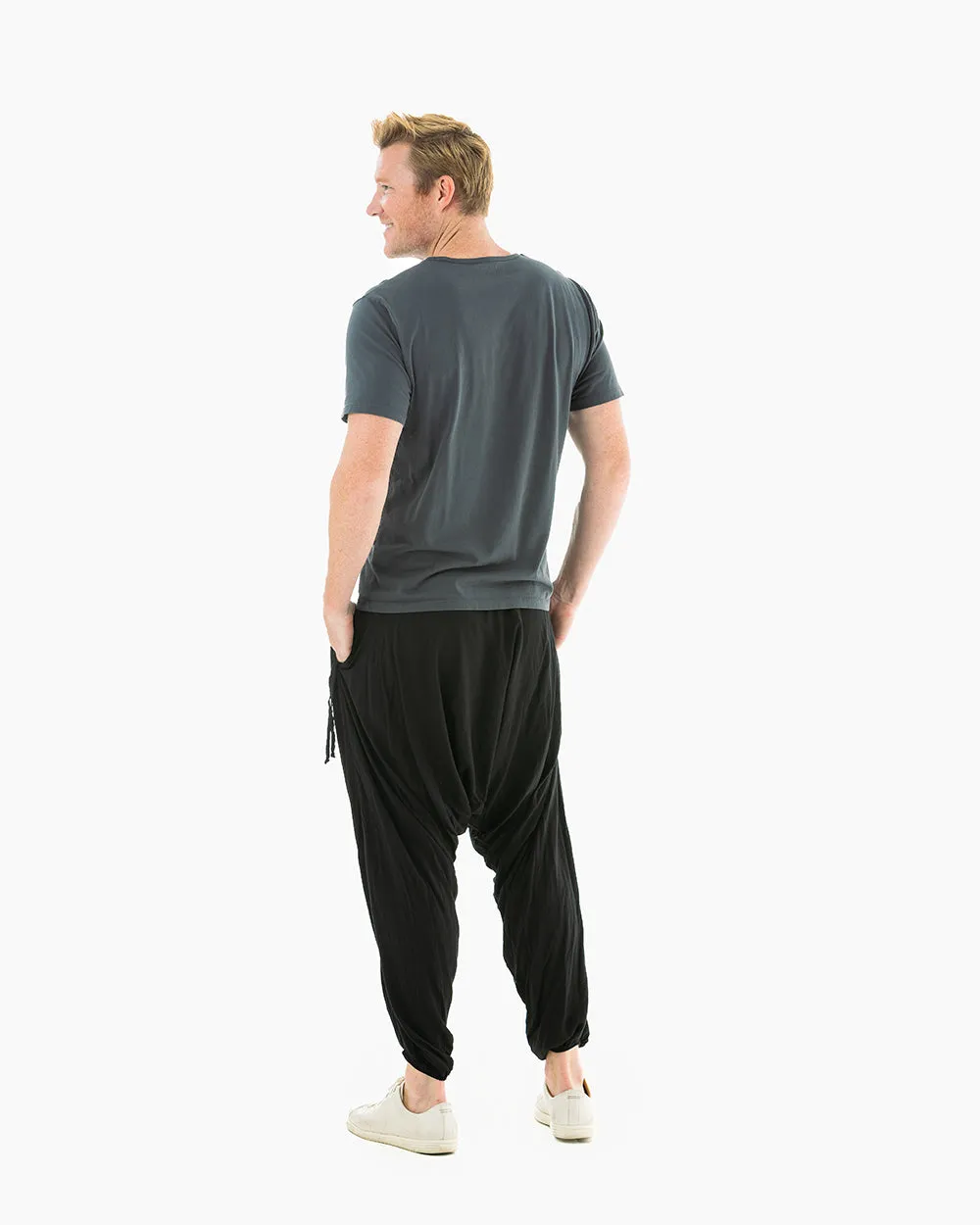 Solid Savannah Harem Pants