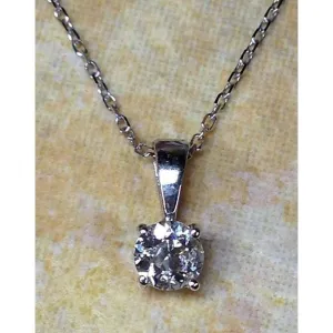 Solitaire 3 Carat Elegant Genuine Natural Earth Mined Diamond Pendant