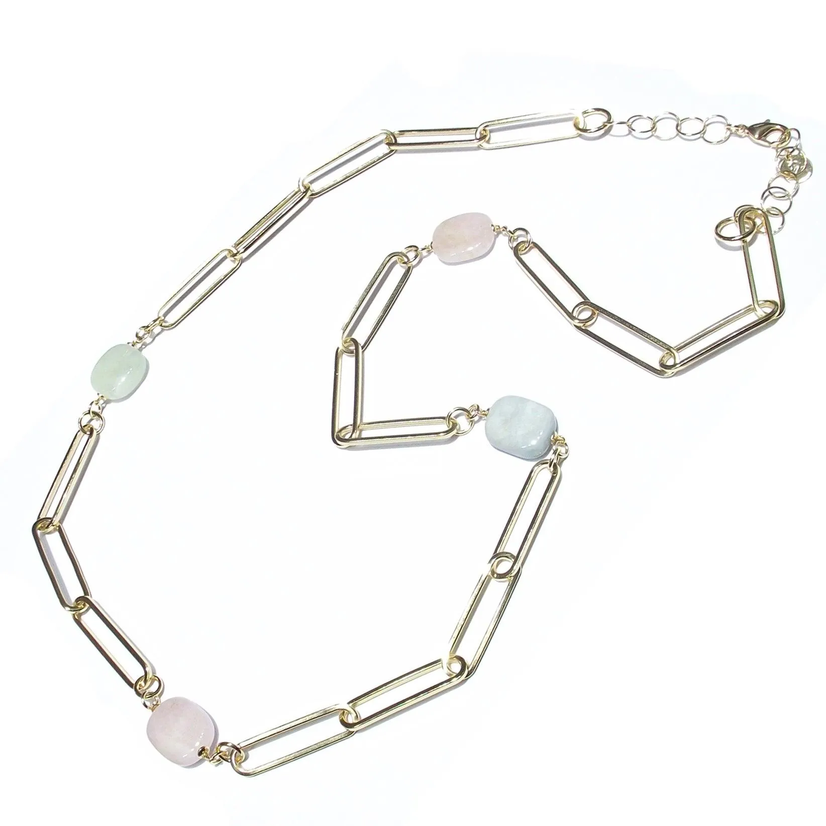Sovereign series chain fashion mood collection bronze bronze pvd yellow gold agate j6685