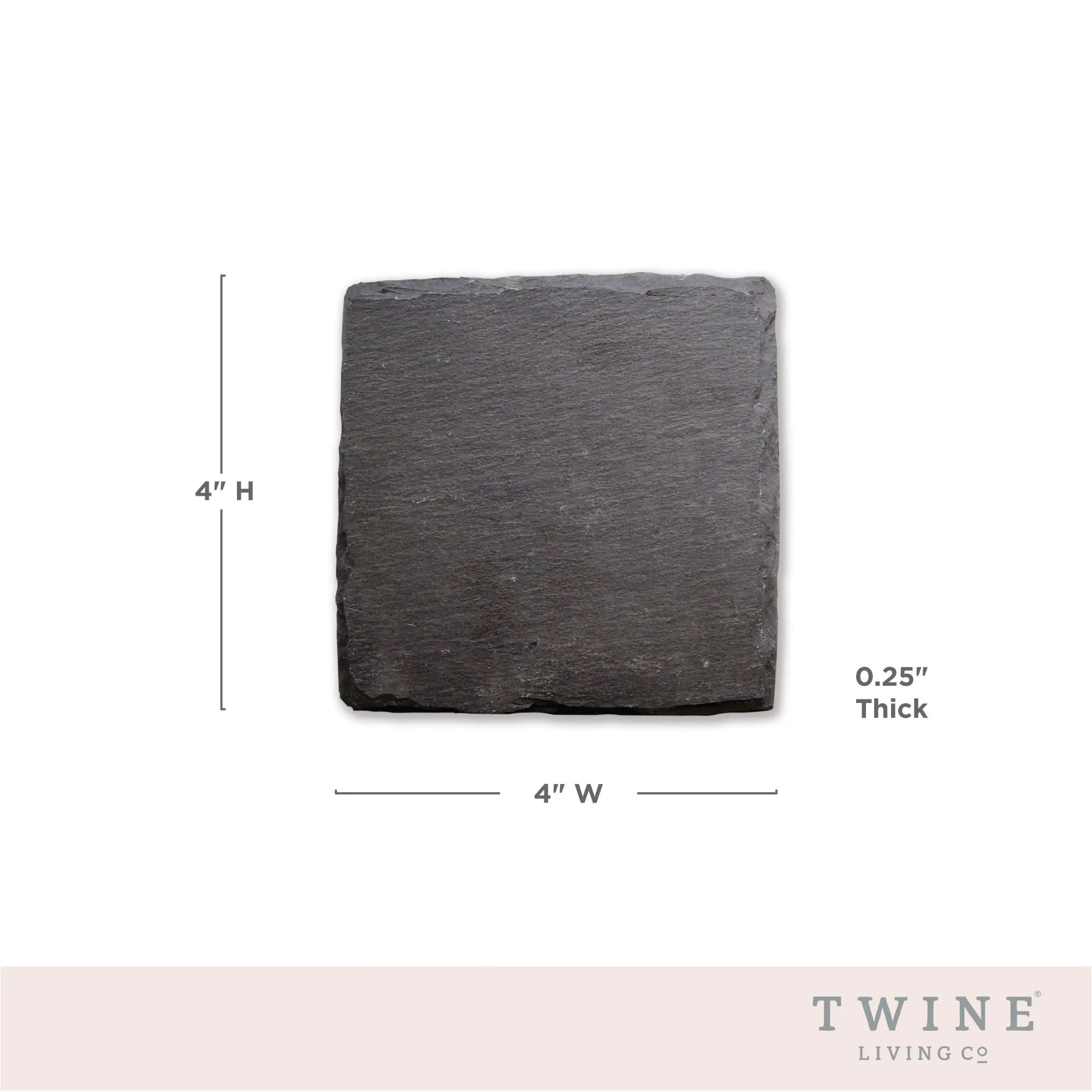 SQUARE SLATE COASTERS