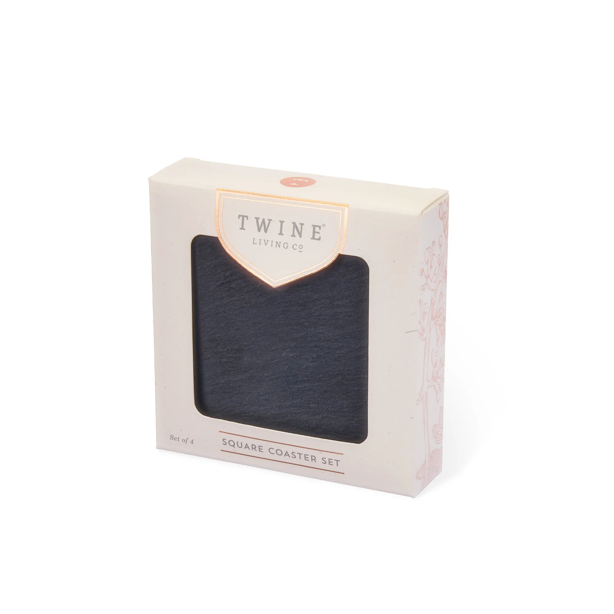 SQUARE SLATE COASTERS
