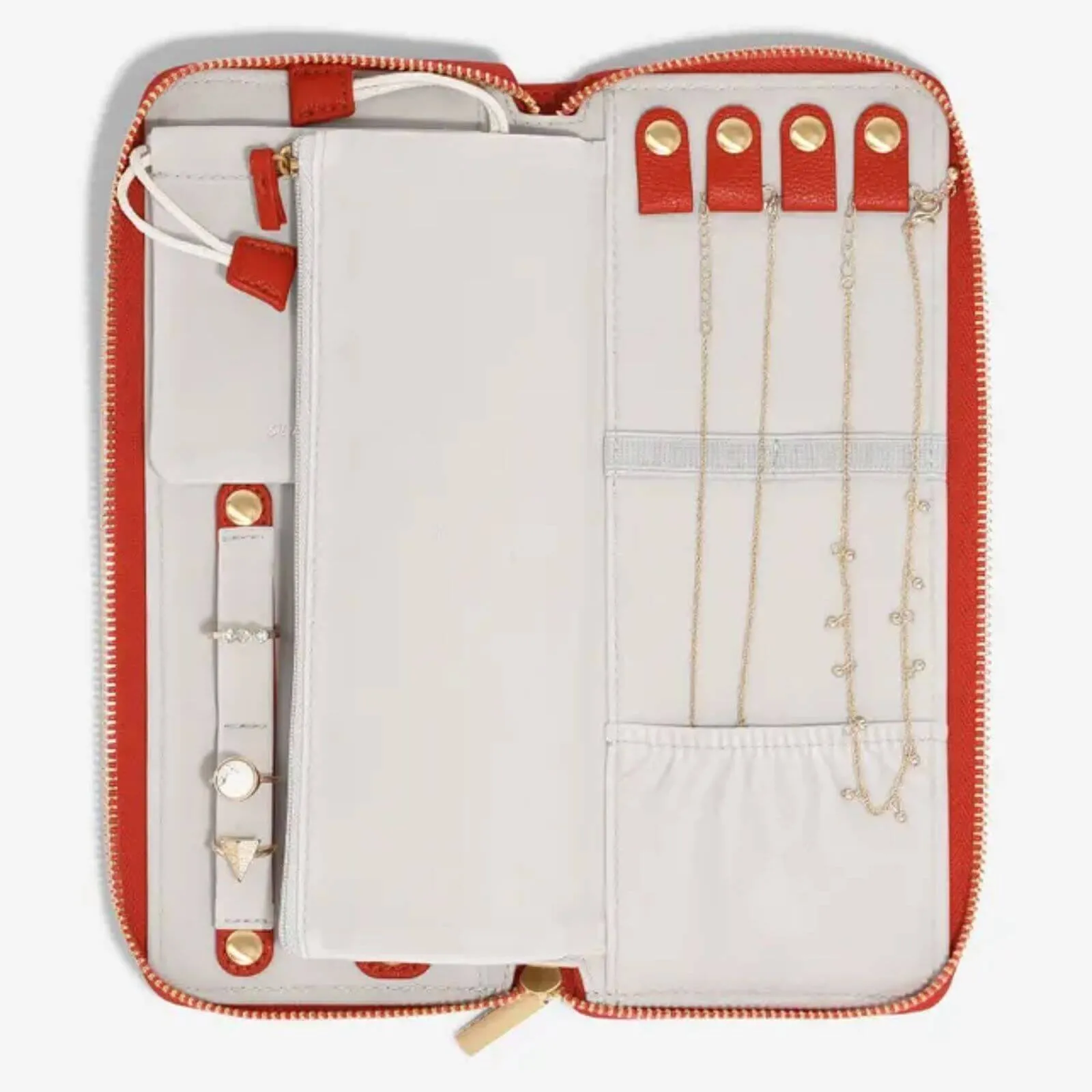 Stackers Jewellery Roll - Red