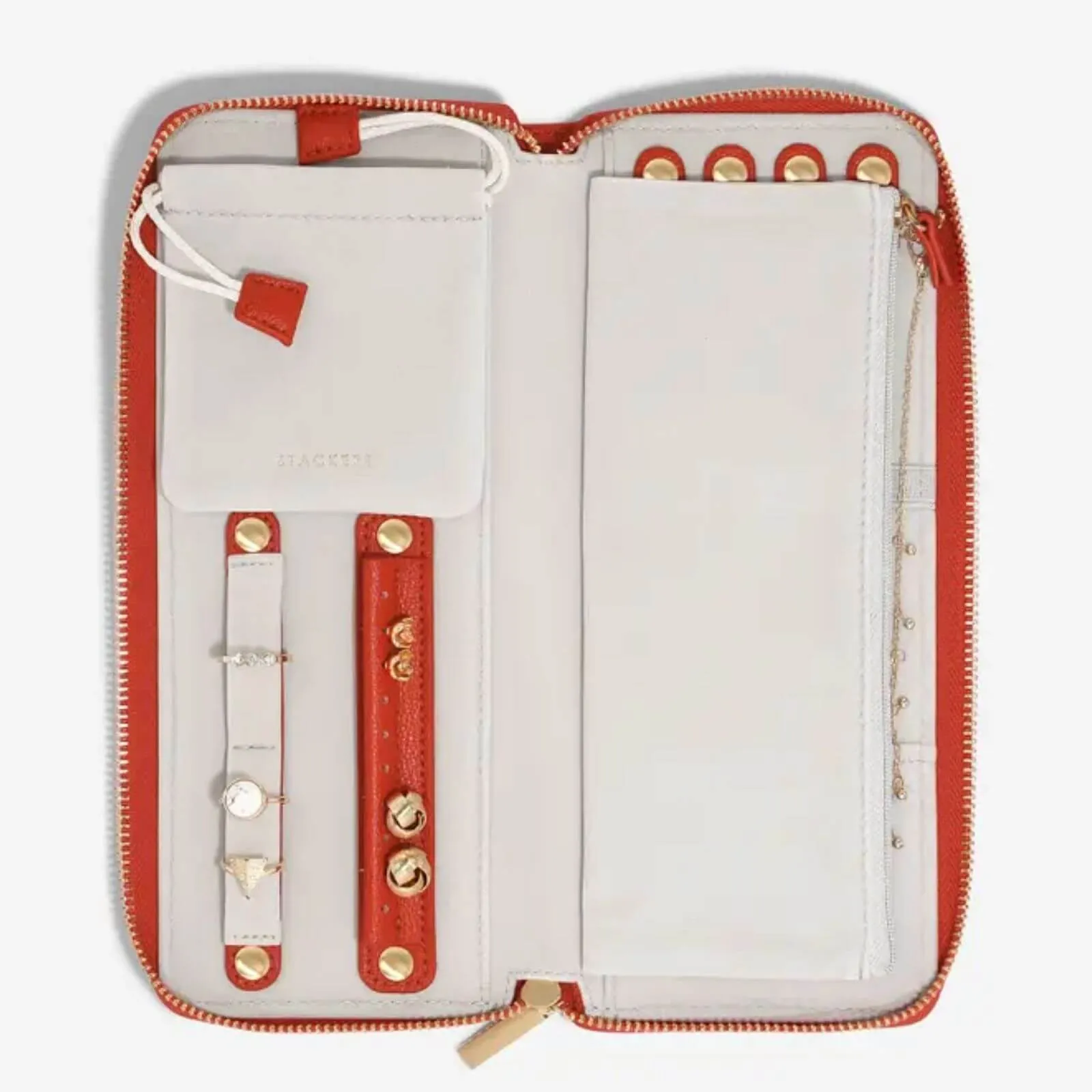 Stackers Jewellery Roll - Red