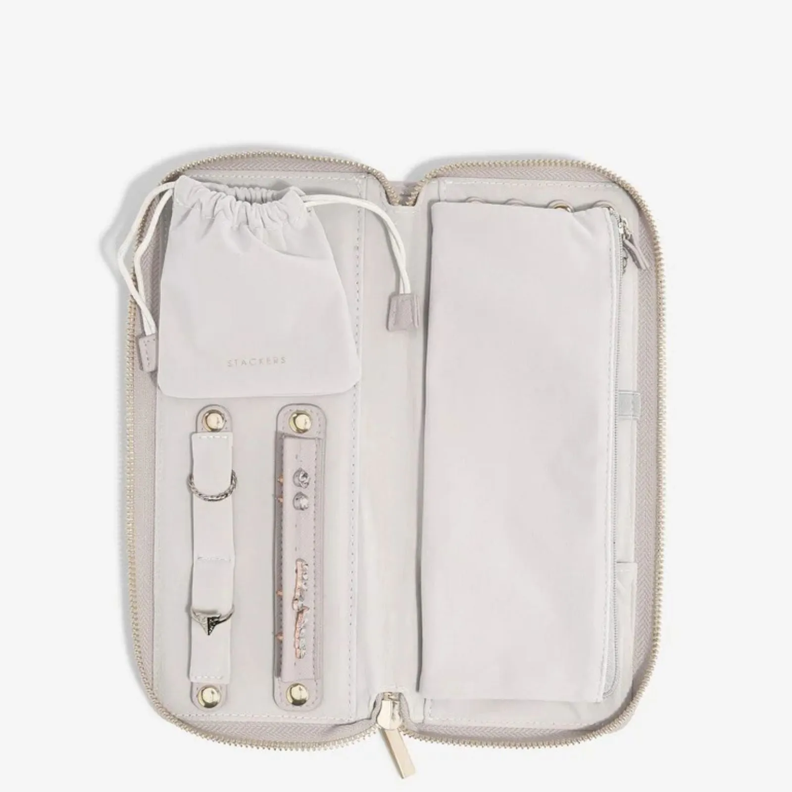 Stackers Jewellery Roll - Taupe