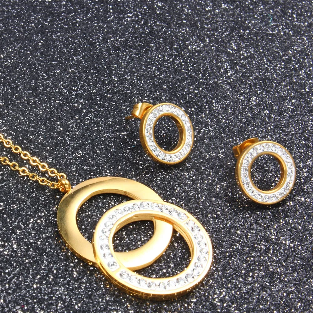 Stainless Steel Jewelry Set