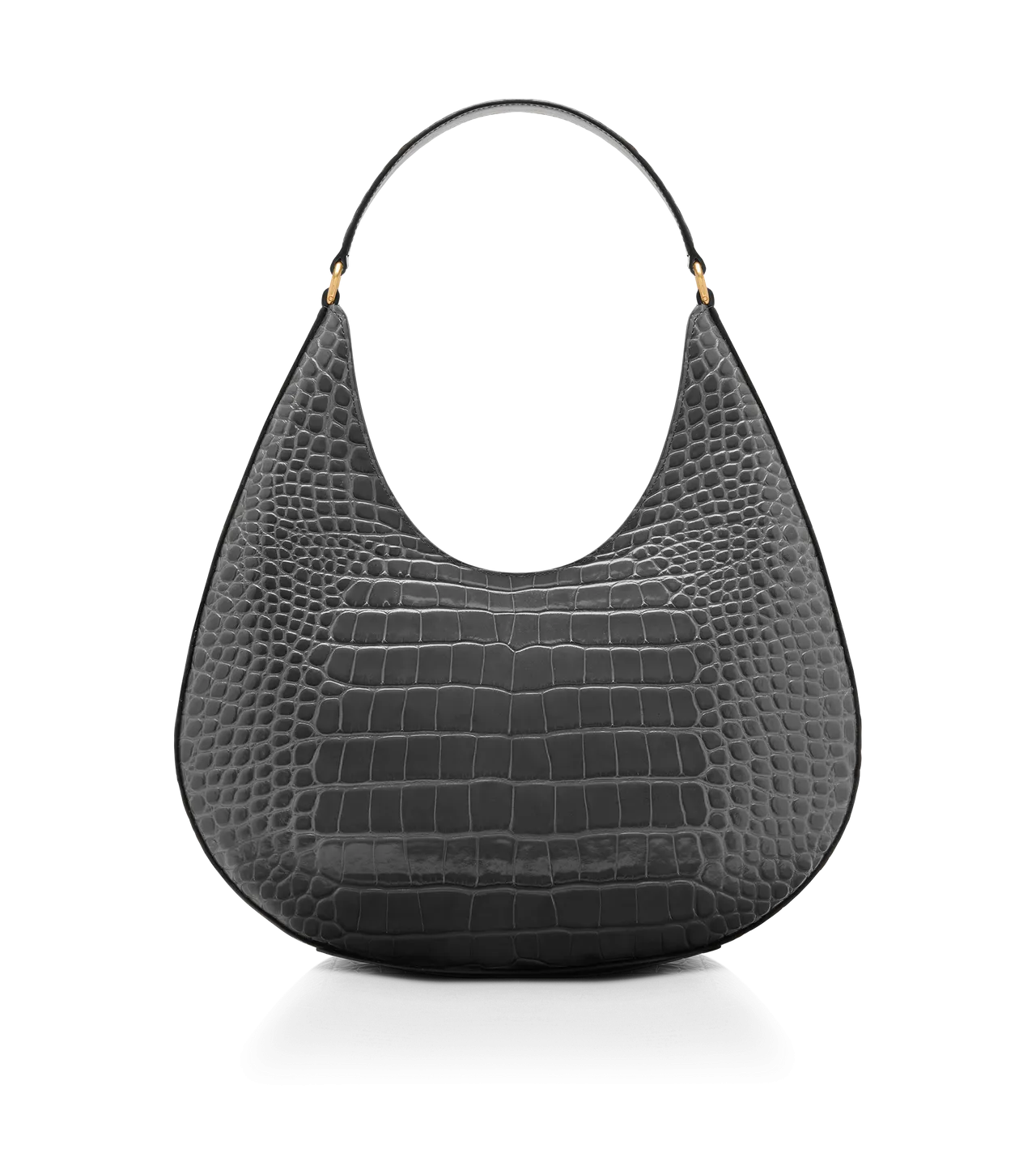 Stamped Crocodile Leather Whitney Large Hobo